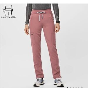 Figs Technical Yola Mauve scrub pants S